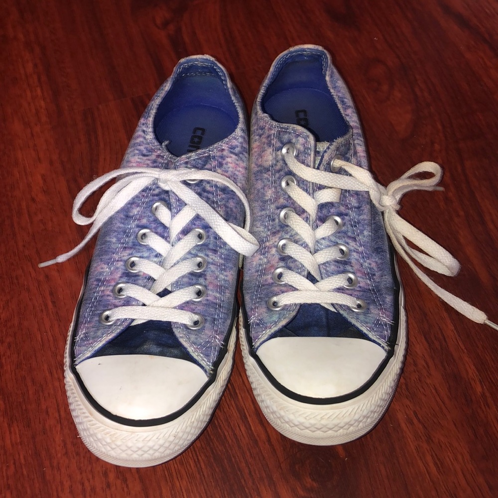 Blue and Purple Converse Women’s Size 8